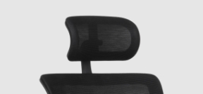 X-Chair X-Project Black Nylon Fabric Office Chair, Optional Headrest